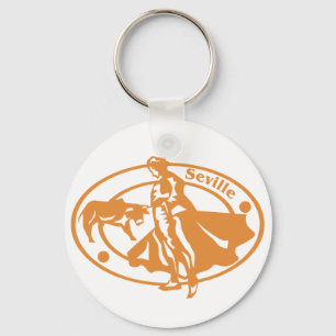Seville Stamp Keychain