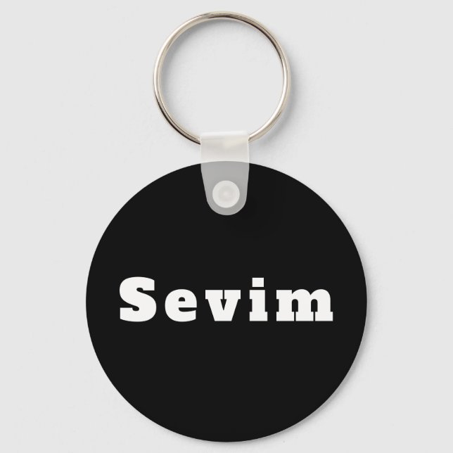 Sevim Keychain (Front)