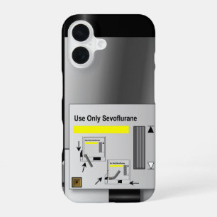Sevoflurane Vaporizer Anesthesia iPhone 16 Case