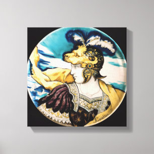Sevres dish, after Giulio Romano Canvas Print