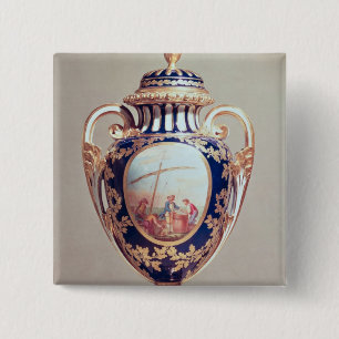Sevres vase, mid 18th century 2 inch square button