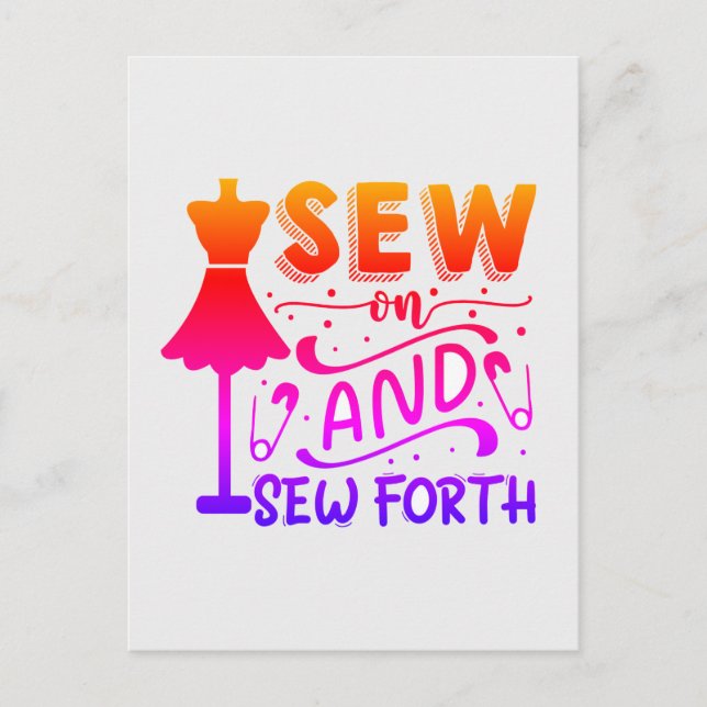 Sew and Sew Forth Postcard (Front)