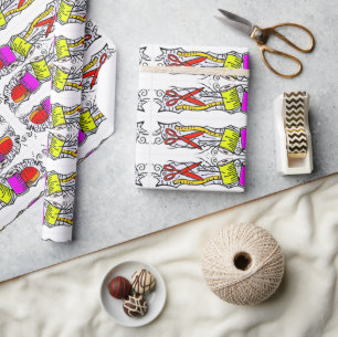"SEW BE IT" WRAPPING PAPER