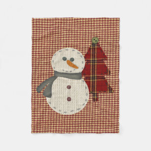 Sew Christmas Fleece Blanket