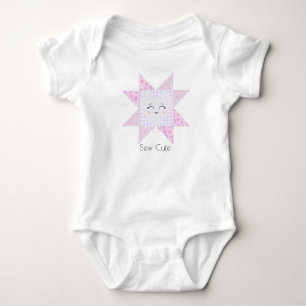 Sew Cute one piece Baby Bodysuit