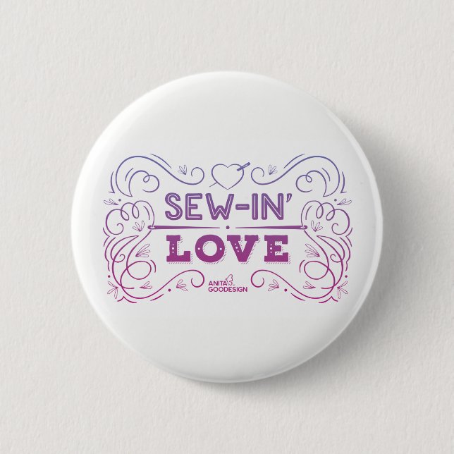 Sew-In Love Button (Front)