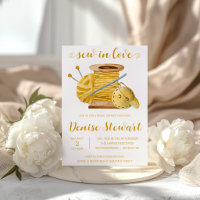 Sew in Love, Sewing Notions Bridal Shower