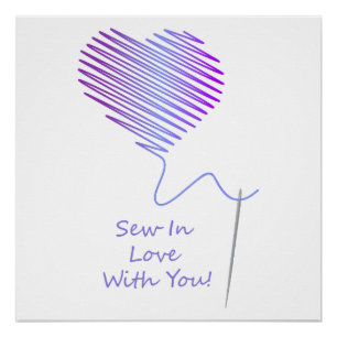 Sew in Love with You Poster