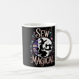 Sew Magical Funny Halloween Sewing Coffee Mug