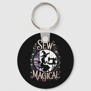Sew Magical Funny Halloween Sewing Keychain