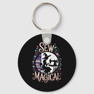 Sew Magical Funny Halloween Sewing Keychain