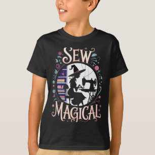 Sew Magical Funny Halloween Sewing  T-Shirt