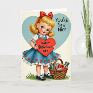 Sew Nice Valentines Day Card