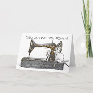 sew on and sew forth card