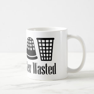Sew Wasted Sewing and Drinking Coffee Mug