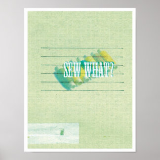 Sew What? Poster