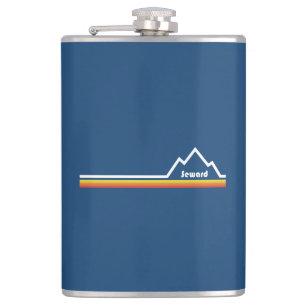 Seward Alaska Hip Flask