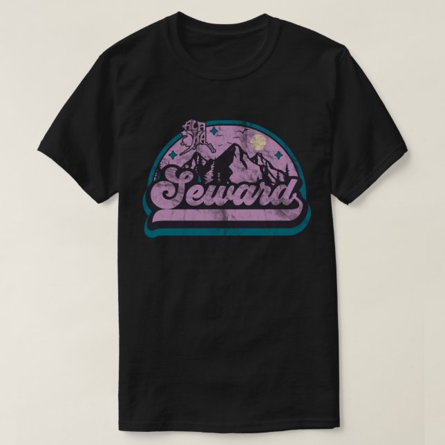 Seward, Alaska T-Shirt (Design Front)