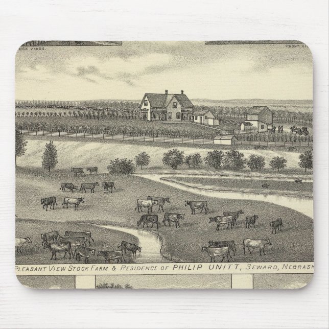 Seward Farms, Nebraska Mouse Pad (Front)