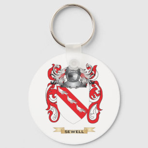 Sewell Coat of Arms (Family Crest) Keychain