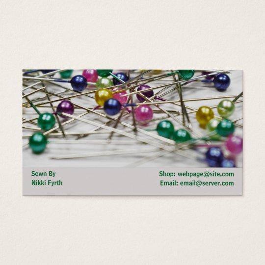 Sewers business card