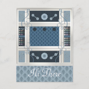 Sewing Addict Postcard