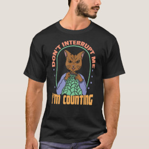 Sewing Animal Tailor Cat Crochet Cat Owner Humour T-Shirt