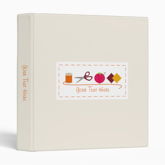 Sewing Binder (Front/Spine)