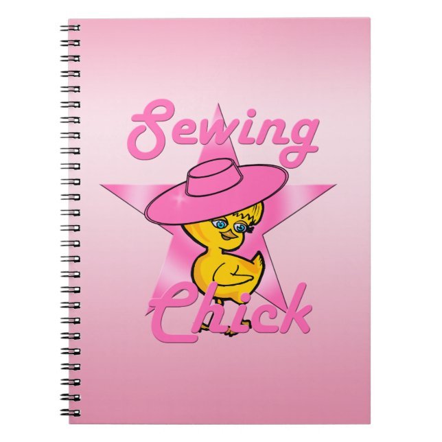 Sewing Chick #8 Notebook (Front)