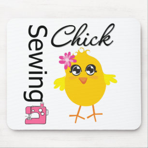 Sewing Chick Mouse Pad