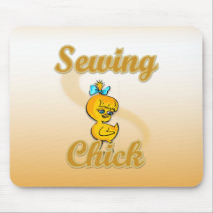 Sewing Chick Mouse Pad