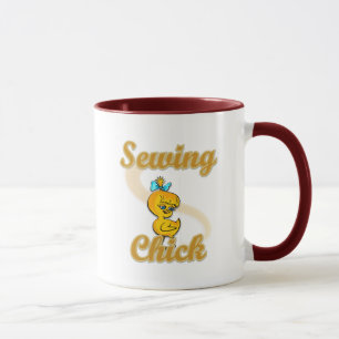 Sewing Chick Mug