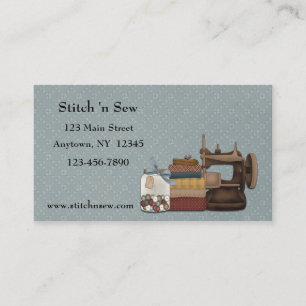 Sewing Crafts Business Card