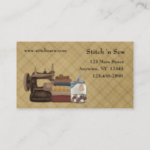 Sewing Crafts Business Card
