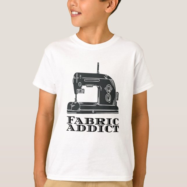 Sewing - Fabric Addict T-Shirt (Front)