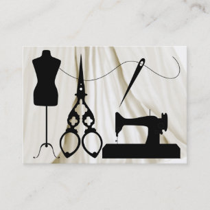 Sewing / Fashion / Seamstress - SRF Business Card