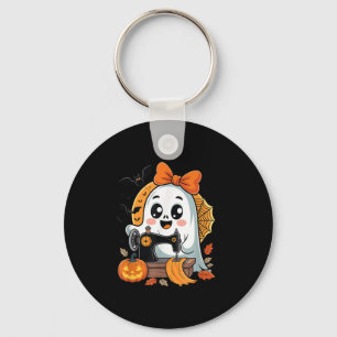 Sewing Ghost Costume For Women Cute Quilting Hallo Keychain