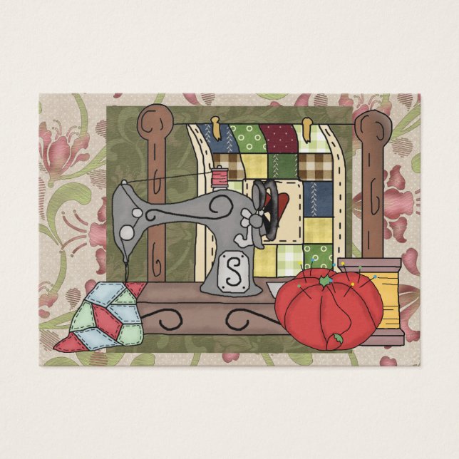 Sewing Gift Enclosure / Seamstress Card (Front)