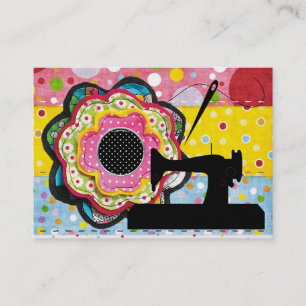 Sewing / Handmade By - Business / Enclosure Card