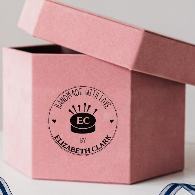 Sewing Handmade with love,   Rubber Stamp (Creator Uploaded)