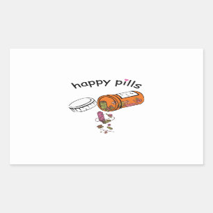 Sewing Happy Pills Sewing Sticker