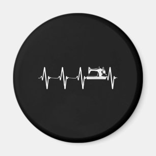 Sewing Heartbeat Sewing Lover Magnet