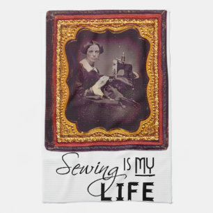 Sewing Is My Life Kitchen Towel