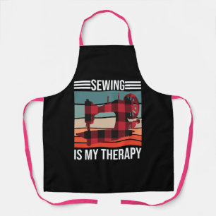 Sewing Is My Therapy Apron