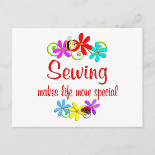 Sewing is Special Postcard