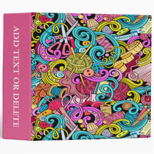 Sewing Knitting Seamstress Binder