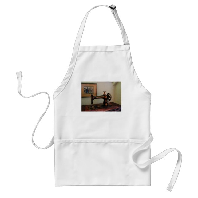 Sewing Machine and Lithograph Standard Apron (Front)
