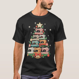 Sewing Machine Christmas Tree Stitch Knit Sew Xmas T-Shirt