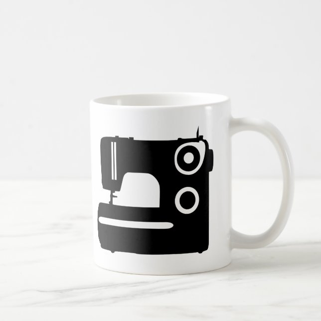 Sewing machine coffee mug (Right)