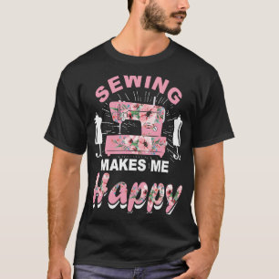 Sewing machine dressmaker hobby seamstress sewing T-Shirt